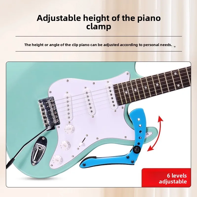 1pcs  Acrylic Electric Guitar Holder Special Performance Guitar Support Stand Guitar Instrument Accessories