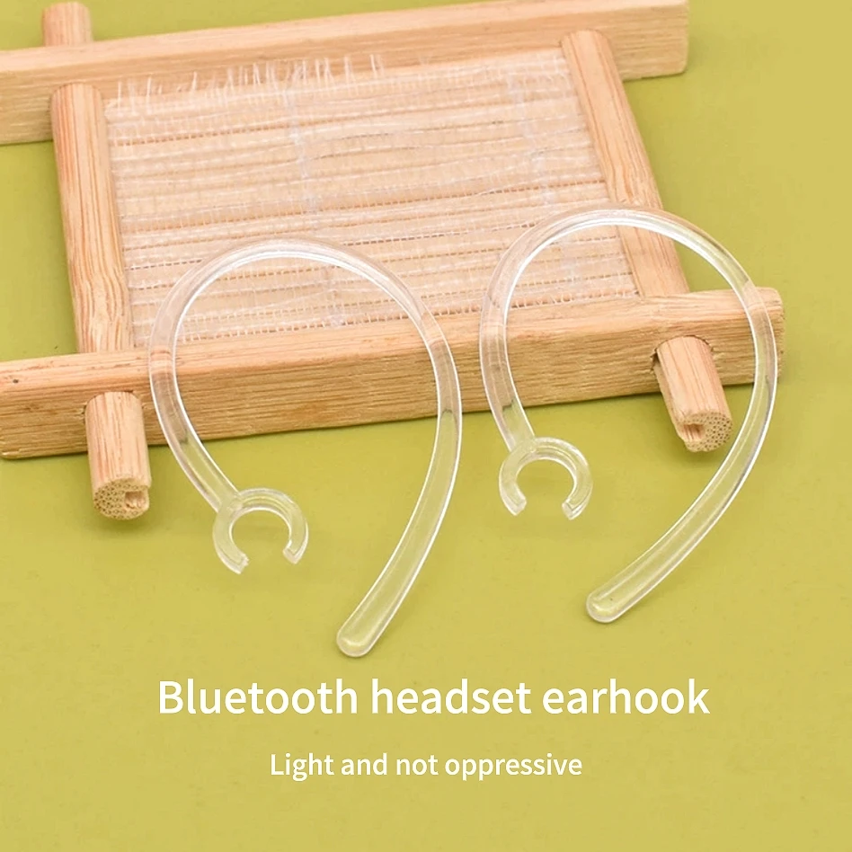 Gancho para la oreja de cristal de 6MM, Compatible con Bluetooth, accesorios deportivos anticaída, tapa para la oreja, auricular inalámbrico, diseño antideslizante para Fitness