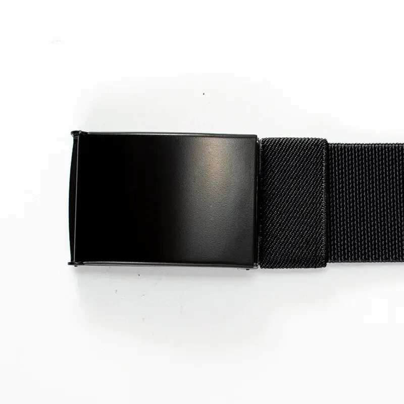 الرجال حزام النايلون التكتيكية حزام مشبك معدني المنسوجة حزام مطاط التدريب في الهواء الطلق مع السراويل حزام الجينز الترفيه المنسوجة أحزمة للجنسين #3