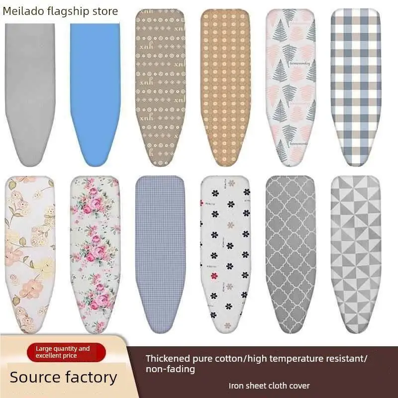 Thickened Cotton Cloth Cover for Ironing Board Replaceable High Temperature Resistant Ironing Mat Cover Home Use Iron Board