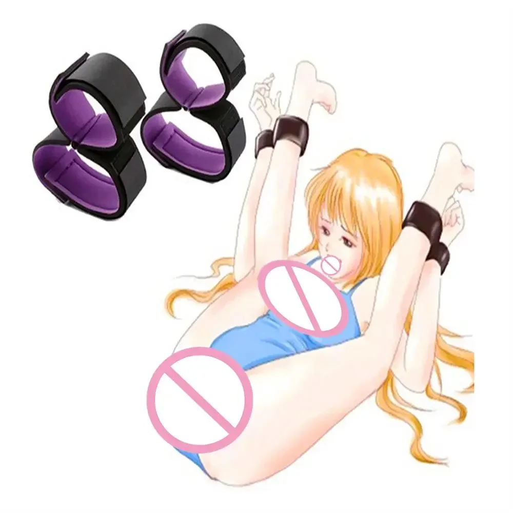 Accesorios eróticos, esposas, Juguetes sexuales para parejas, ataduras de Bondage Bdsm, esposas de tobillo para mujeres, productos sexuales para adultos