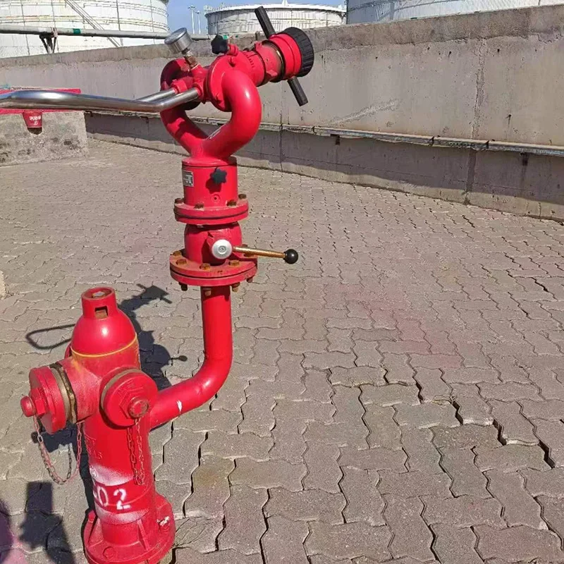 bolt gun integrated fire water cannon, fast-opening self-venting type, factory processing, bolt gun integrated fire hydrant