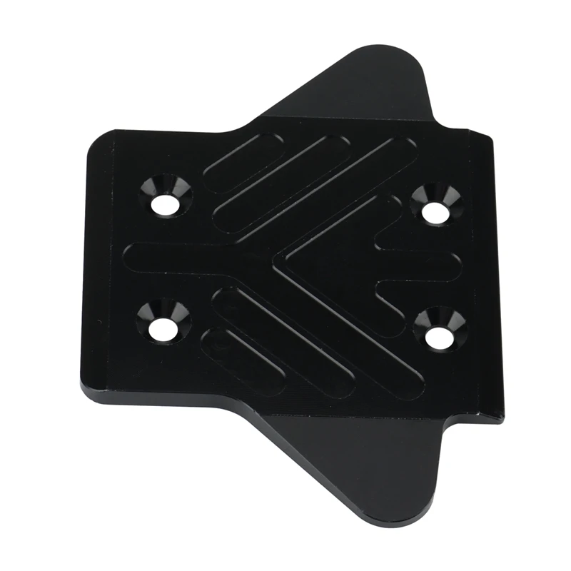 Placa inferior trasera de Metal, cubierta protectora, placa de deslizamiento para Arrma Kraton 6S 1/8 RC, piezas de mejora de coche