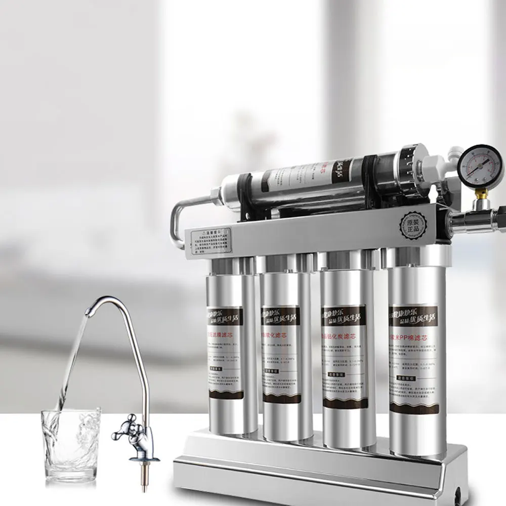 Filtro per l'acqua domestico potabile diretta da cucina ultrafiltrazione depuratore d'acqua depuratore d'acqua domestico rubinetto in acciaio inossidabile