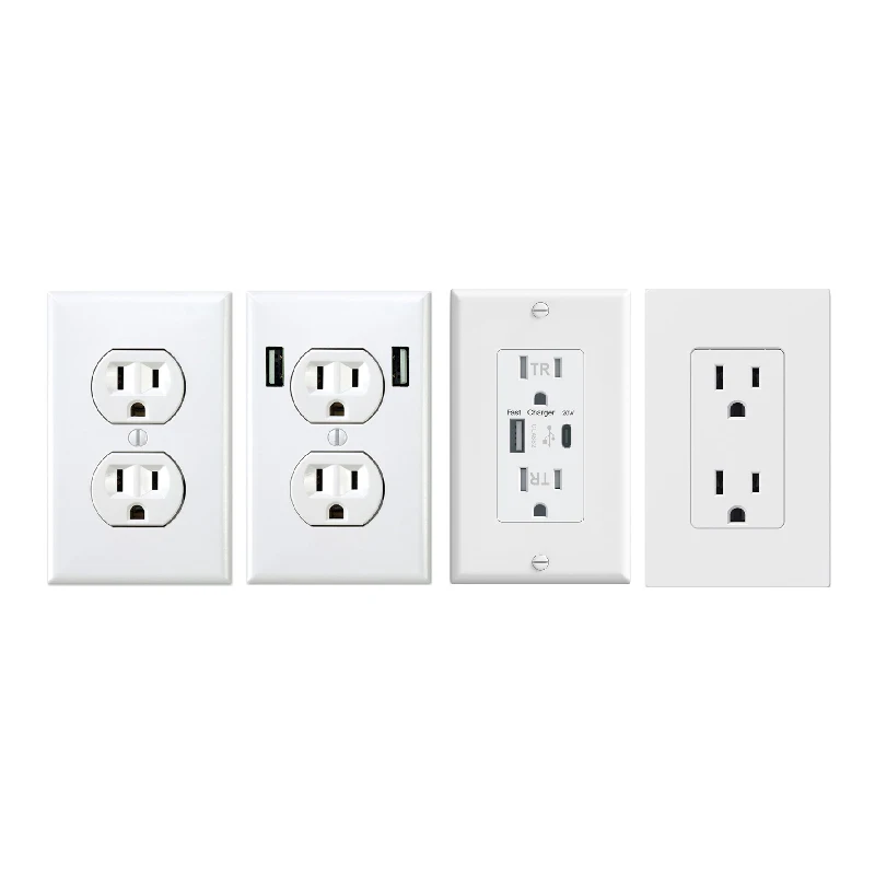 10Pcs European Multiple Style Switch Cover Sticker Creative Socket Simple Decoration DIY Wall Wallpaper Hollow Fake Outlet Prank