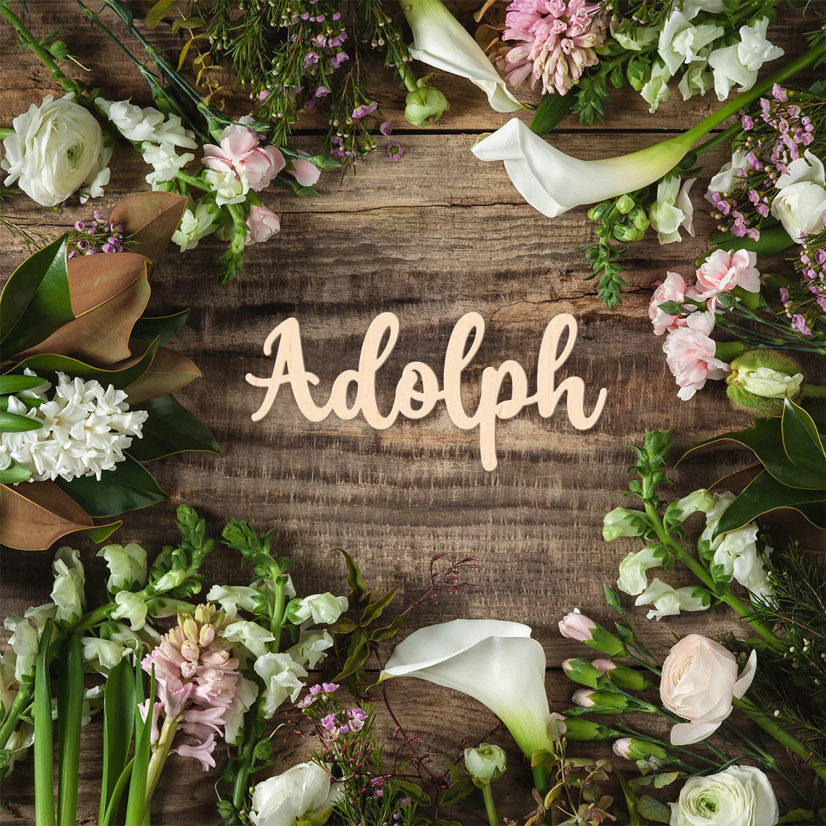 1 cute personalized custom solid wood name tag Custom wooden text customization, classic retro country style wooden name wall d