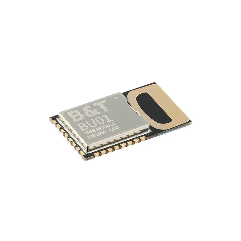 UWB Indoor Positioning Module BU01 Position DW1000 Ultra-wideband Short-range High-Precision Ranging 3.3V Onboard PCB Antenna