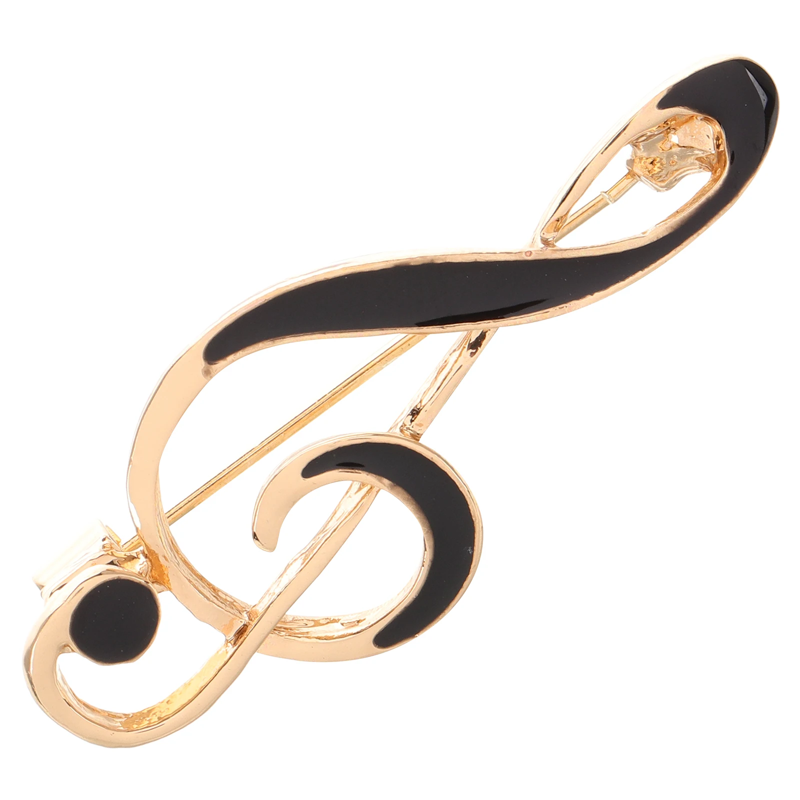 

Note Brooch Zinc Alloy Enamel Pin Lapel Brooches For Suits Shirts Scarves Bags Hats Durable Fashion Accessory Music Lovers
