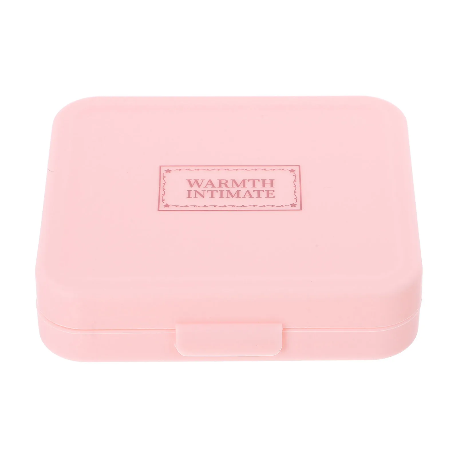 صندوق تخزين حشا حاوية مناديل صحية مدمجة للنساء على الطراز الحديث حامل وسادة منظم للسفر ضروري للإناث