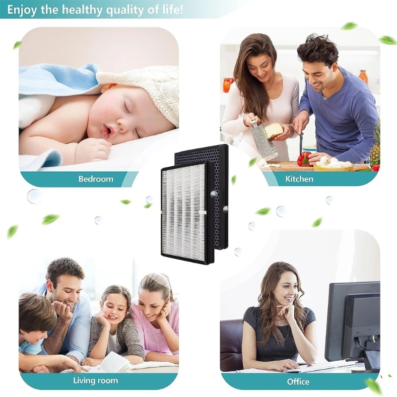 Очиститель воздуха Высокоэффективный фильтр HepaFilter с активированным углем для TaoTronics TT-AP003