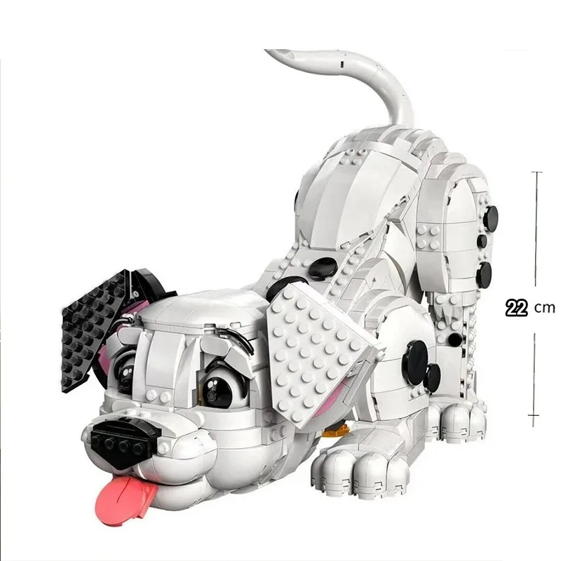 โมเดลใหม่ปี 2026 43269 ตุ๊กตาการ์ตูนลูกสุนัข 21349 แมวเสื้อโค้ทหางยาว DIY ของขวัญสร้างสรรค์แบบกำหนดเอง 43243 สิงโตแสนน่ารัก คุยตี้ 40824, ของตกแต่ง