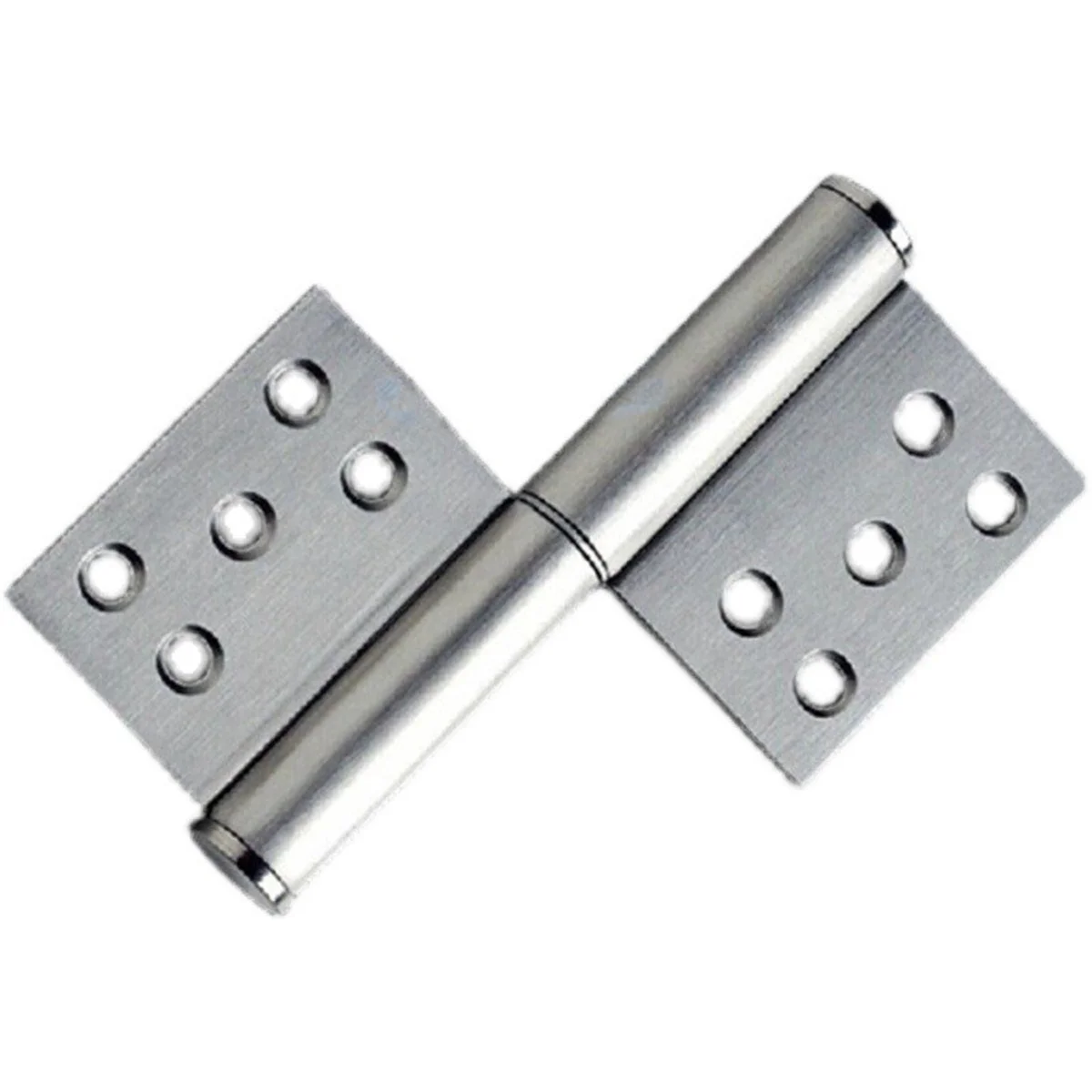 Stainless steel flat hinge silent bearing door loose-leaf wooden door door hinge 5-inch door hinge thick core