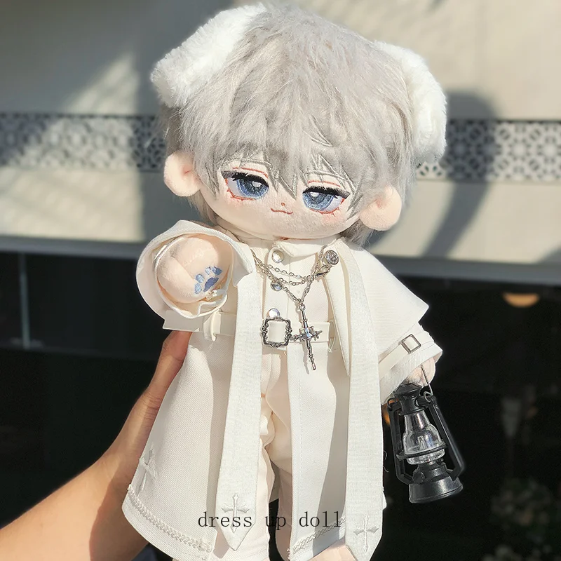 

Fashion Handsome Clothing Trench Coat Pants Wraps Necklace Shoes Outfit Costume For 30cm Doll Accessories Doll's Clothes Gift