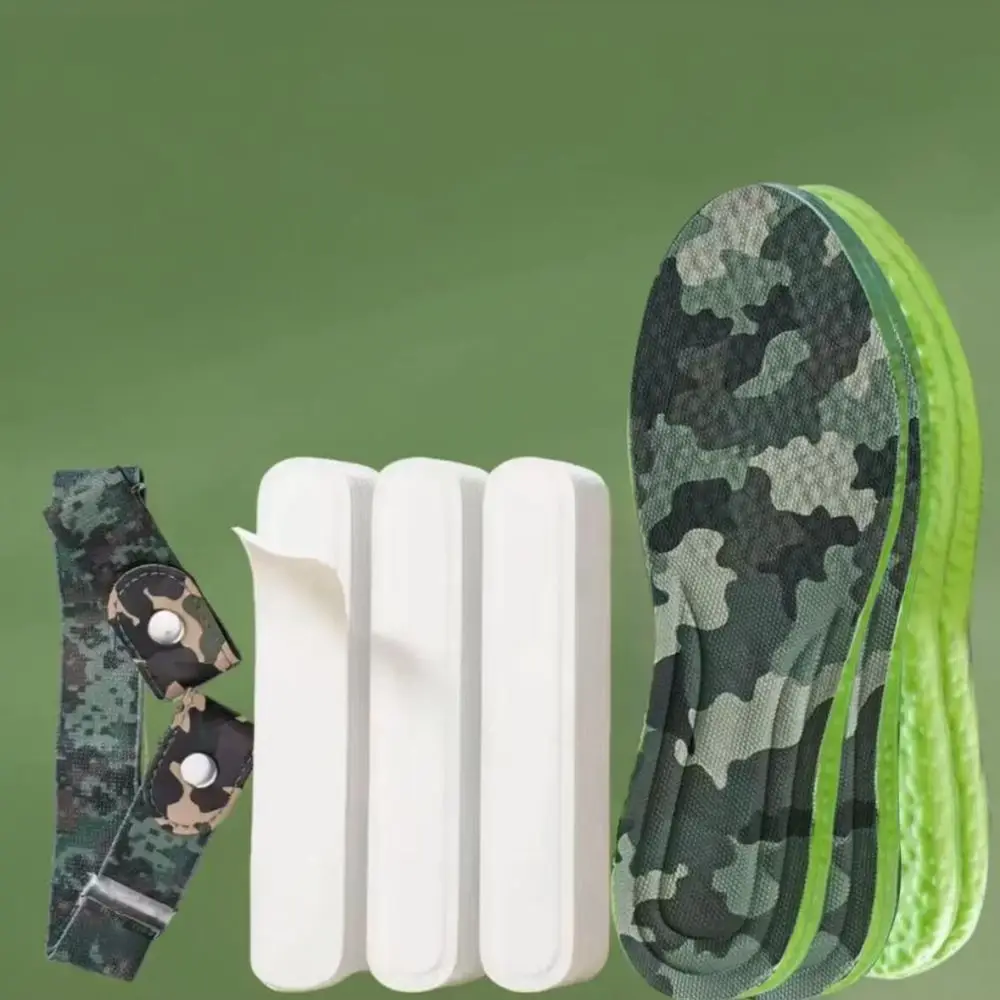 Stretch Elastic Camo Waist Belt Set Comfortable Invisible Strap For Student Training Casual Daily Wear Fashion Accessory
