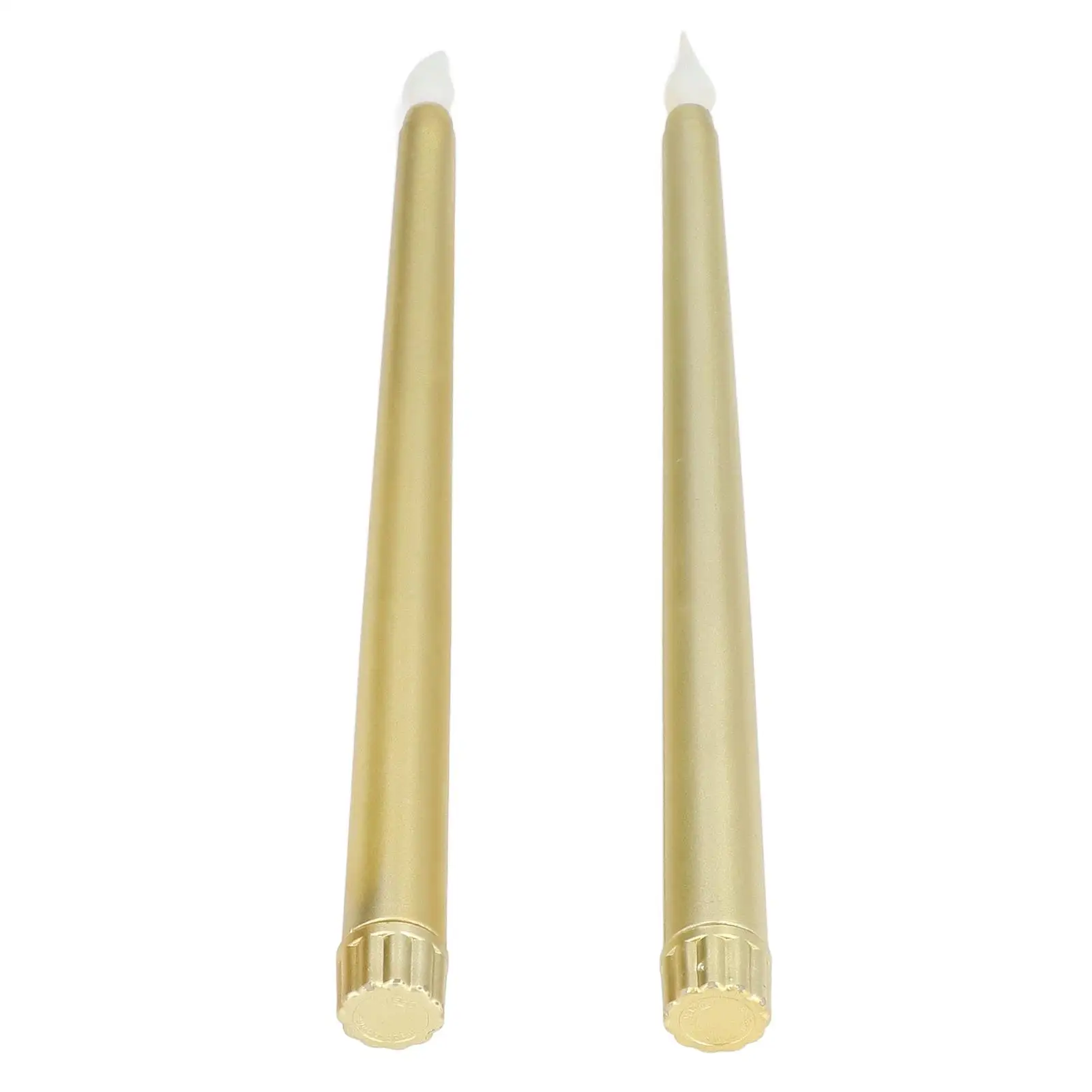 Flameless LED Taper Candles - Soft & Safe for Pets, Perfect for Festivals & for birthday Parties