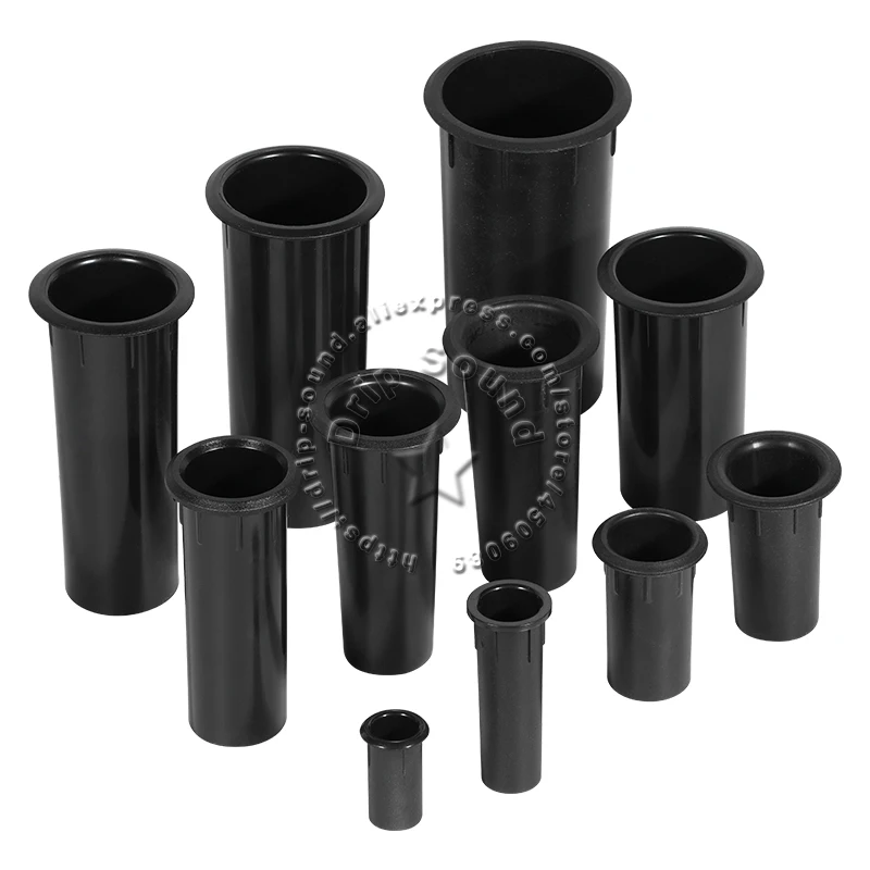 1 قطعة مكبر الصوت ميناء أنبوب باس منعكس أنبوب الصوت المرحلة المعكوس صندوق مكبر الصوت تنفيس الهواء 20/21/26/35/37/40 مللي متر فتحة فتح