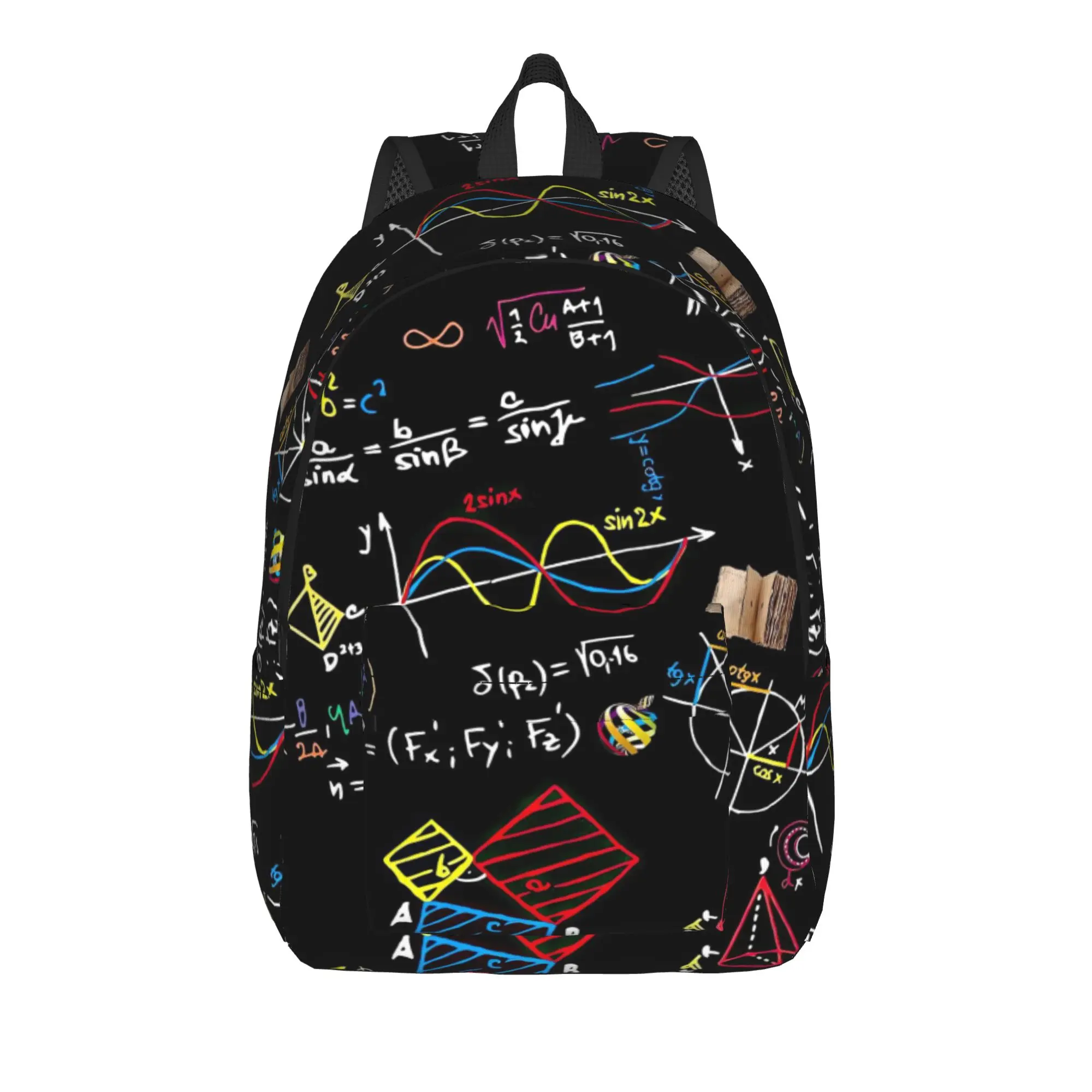Math Rubik Rubix Rubics Player Cube Math Backpack  Kawaii Backpacks Female Outdoor Pattern School Bags Colorful Rucksack