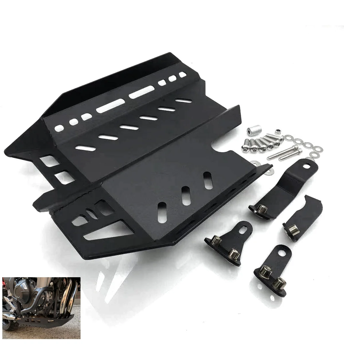 

Lowering Front Skid Plate Engine Mud Guard Cover CNC for honda cb500x cb400x cb 400 500 x 2019-2021