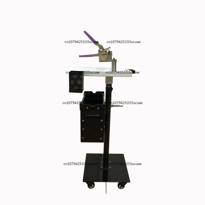 MTL60 Mobile SMT Placement Machine Receiving Cart Anti-Static Trolley Adjustable Stainless Steel Handcart with Universal Pulleys