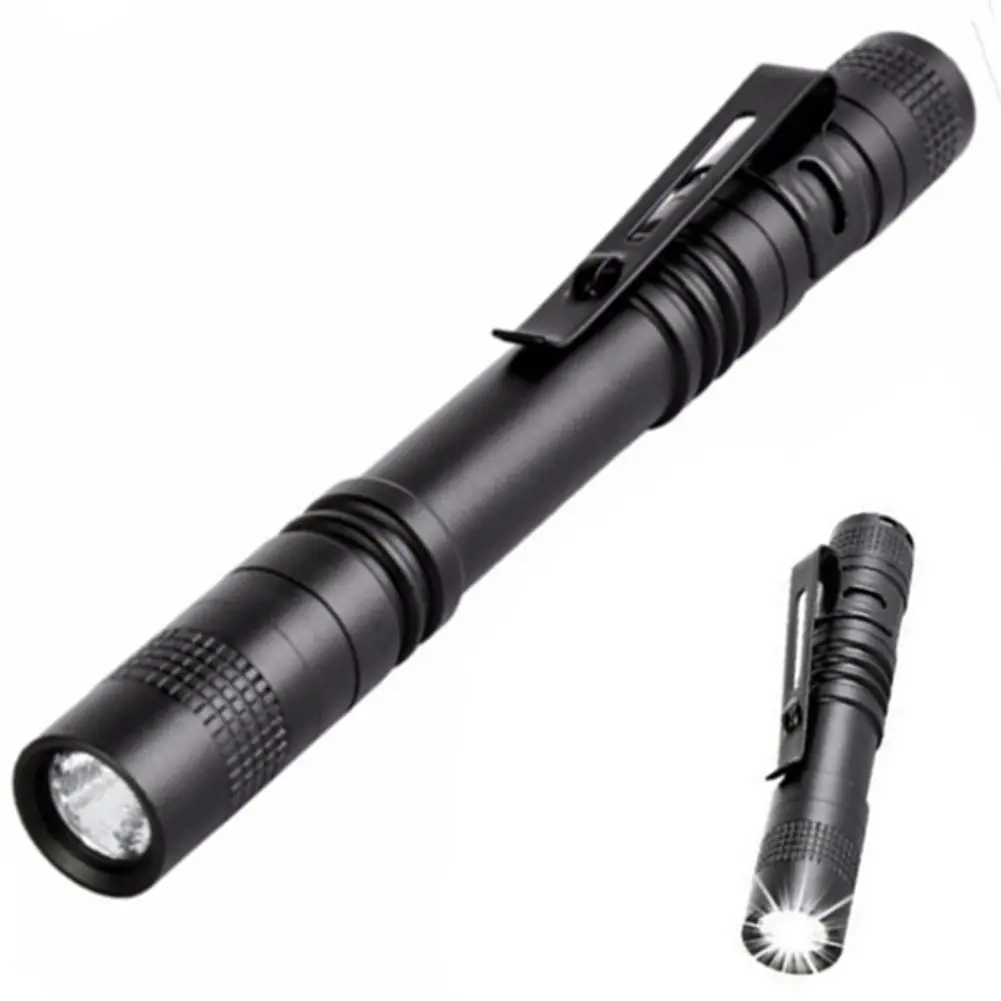 Mini LED Flashlight Torch Light Lamp Super Bright Useful Camping Accessories and Gear Portable Outdoor Waterproof Flashlight