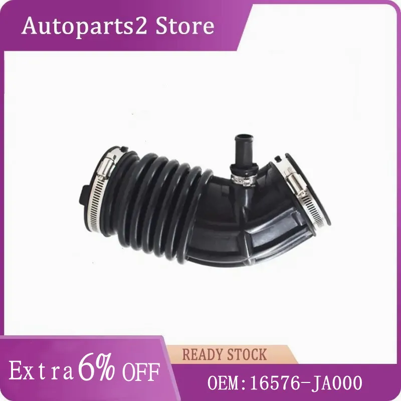 Tubo de manguera de admisión con abrazaderas para Nissan Altima 2007 2008 2009 2010 2011 2012 2013 16576-JA000 16576JA000