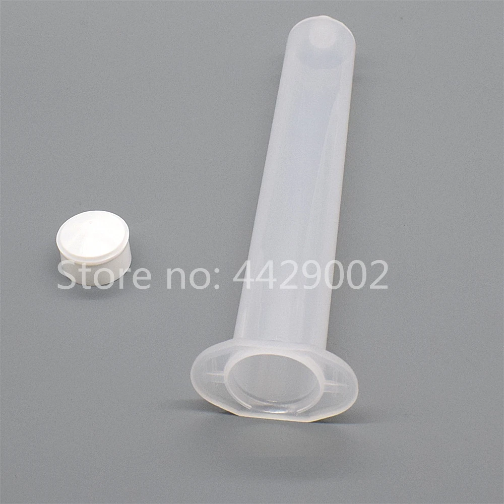 500 Stück leere Klebstofftuben, Klebstoffspender, 55 ml, industrielle Dosierrohre, 55 cc, Klebstoffdosierbehälter, Werkzeugset und 500 Stück Stopper. – Detail 3