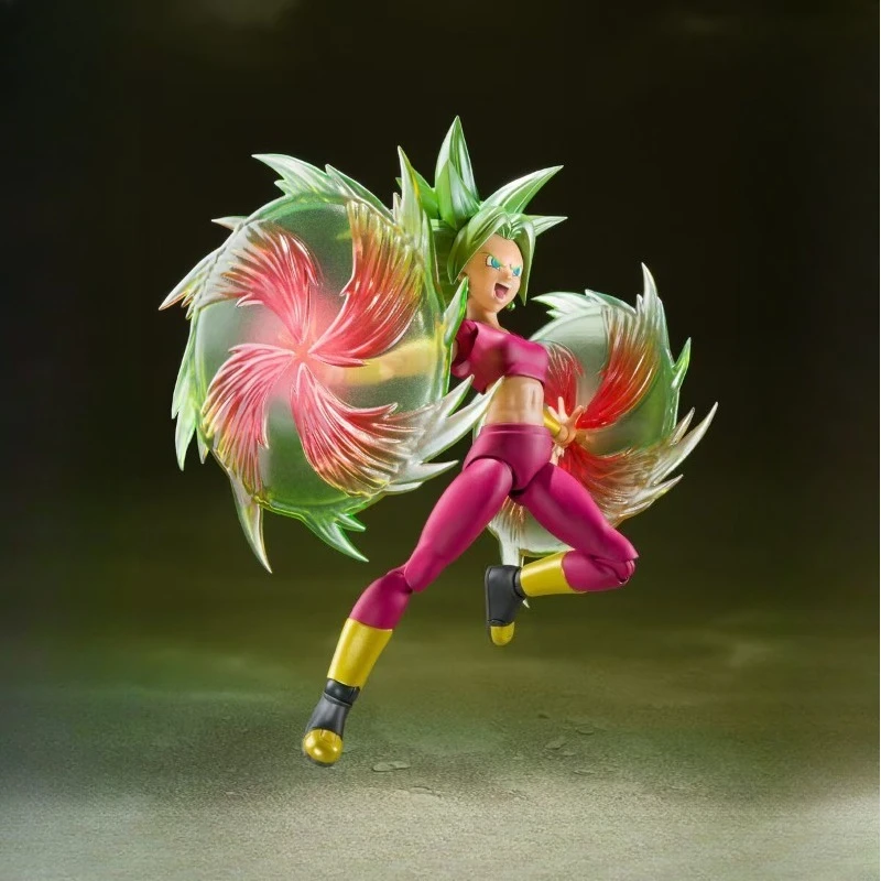 

Bandai SHF Dragon Ball Super Carlifura Kaikefura Super Saiyan Figure Toys Desktop Ornaments Collection Gifts