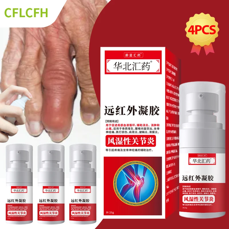 Rheumatoid Arthritis Treatment Gel Tenosynovitis Hand Arthritis Rheumatism Body Health Care Wrist Finger Tendon Pain Medicine