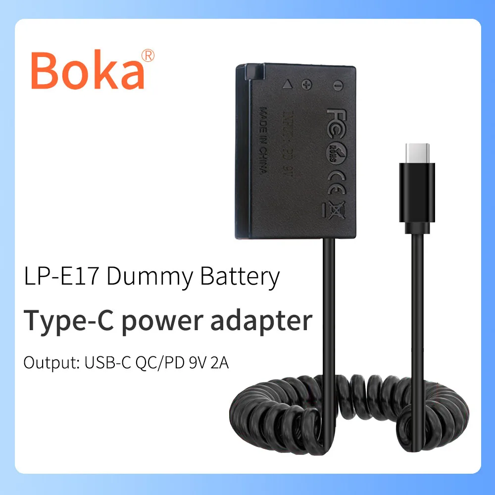 ACK-E18 DR-E18 for canon Power Adapter EOS RP R9 R50 R8 R100 R10 8000D 9000D 850D 800D 760D 750D 200D 250D LP-E17 Dummy Battery