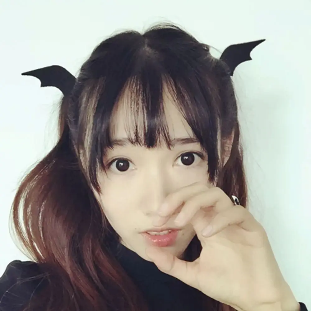 

Spreading Lovely Fashion Halloween Dress-up Gift Baby Festival Girls Hair Accessories Bat Wings Hair Clips Hairpins