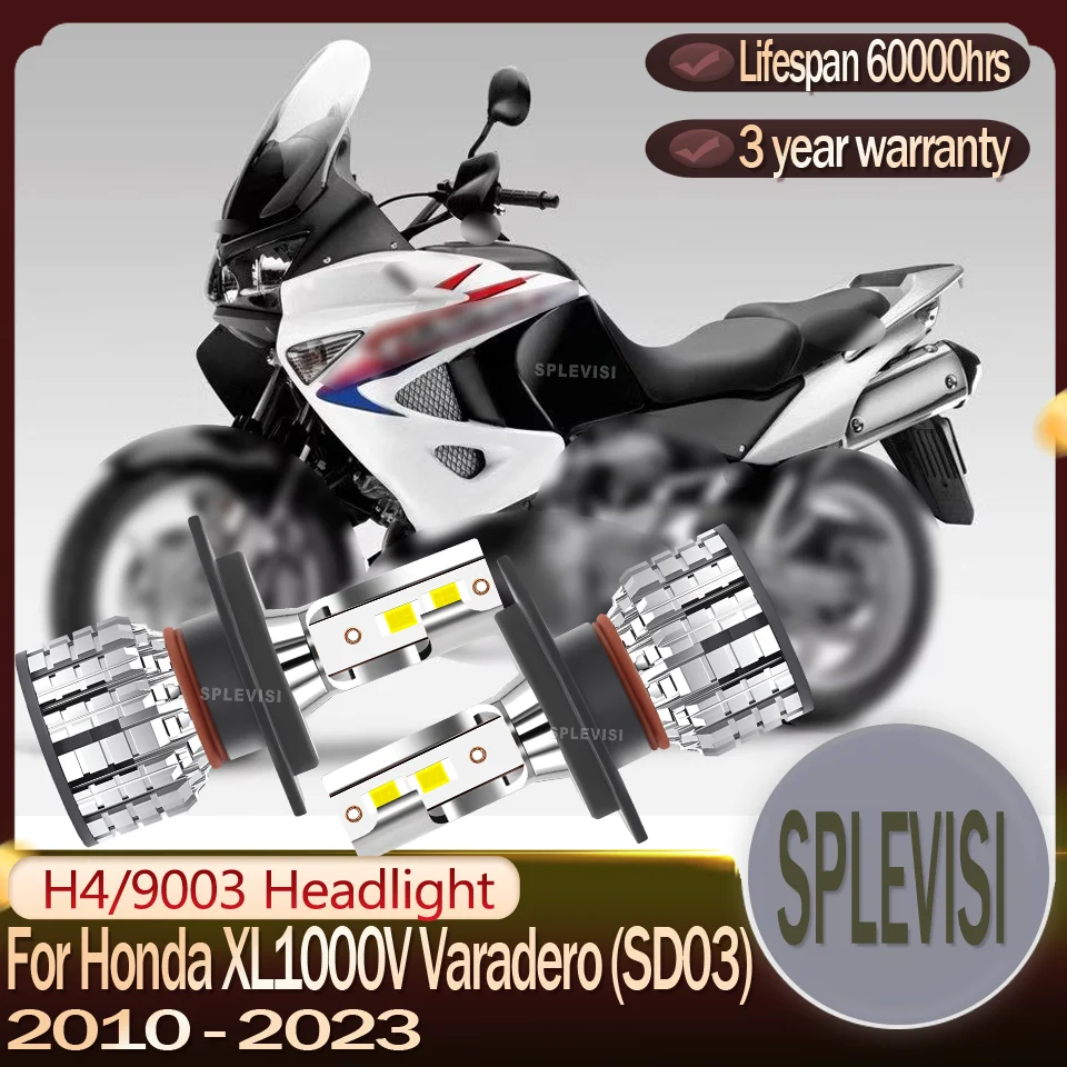 

No Tools Needed Plug-N-Play LED 9003 motorcycle Headlight For Honda XL1000V Varadero (SD03) 2010 2011 2012 2013 2014 2015-2023