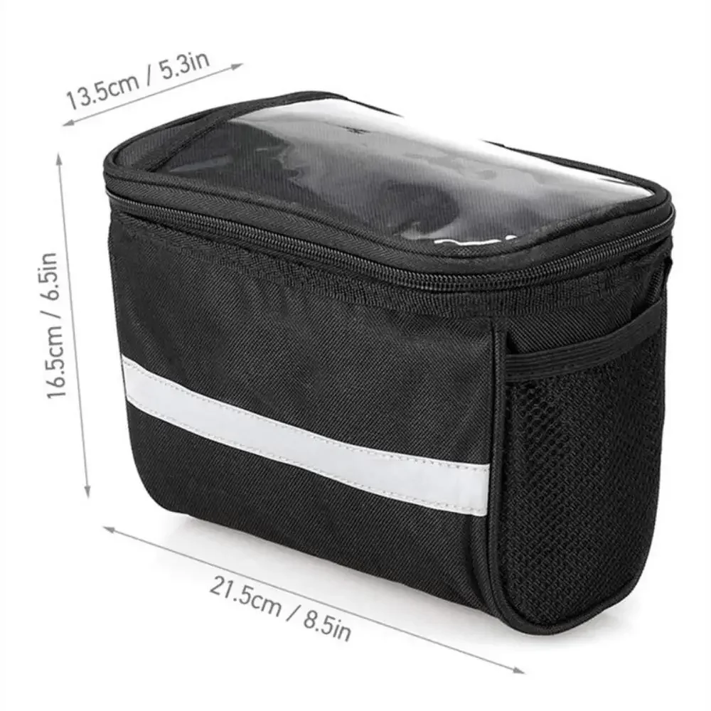 Bicycle Front Handlebar Bag Outdoor Cycling Bike Phone Mount Bags