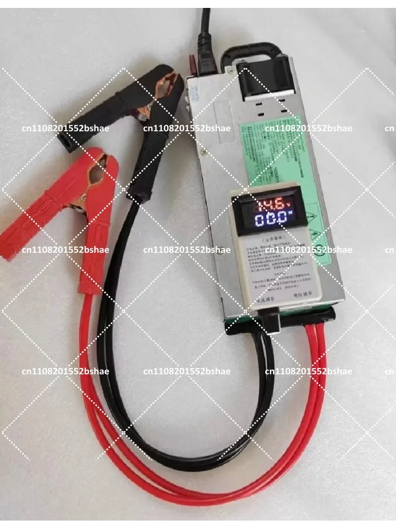 1200W Battery Charger Current Voltage Adjustable 3-15V 3-100A for 3S LiFePO4 12.6V 100A Lead-Acid Battery Charger