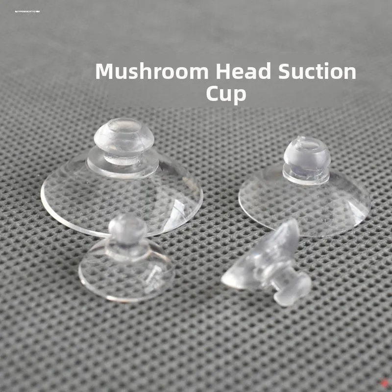Powerful Double-Sided Silicone Suction Cup Glass Table Anti-Slip Pad Small Tea Table Vacuum Single-Sided Suction Cup Fixing P...