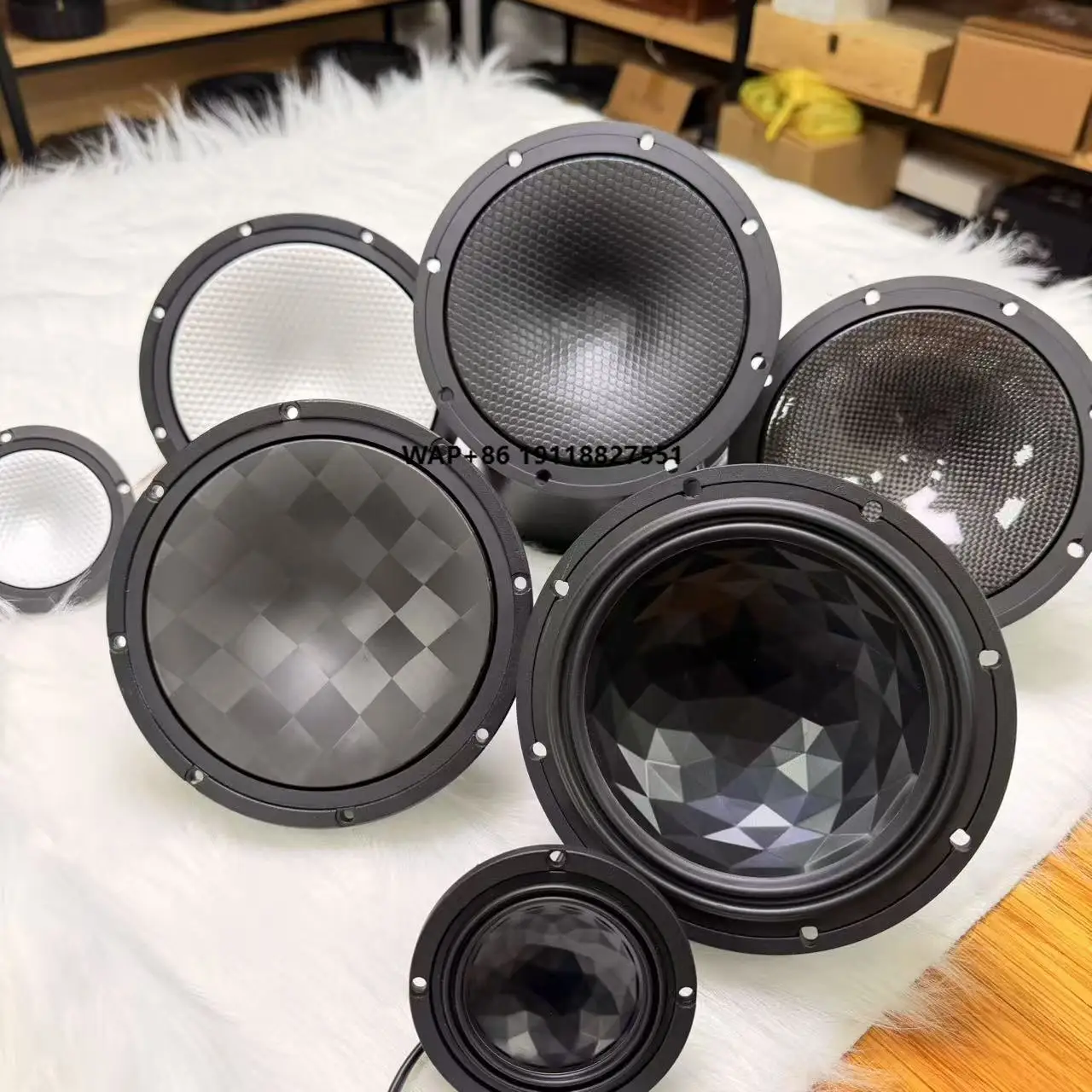 Impedance 4Ω/8Ω  Dashboard Speaker Vehicle Speaker   Speakers for s 8 Inch  Speakers