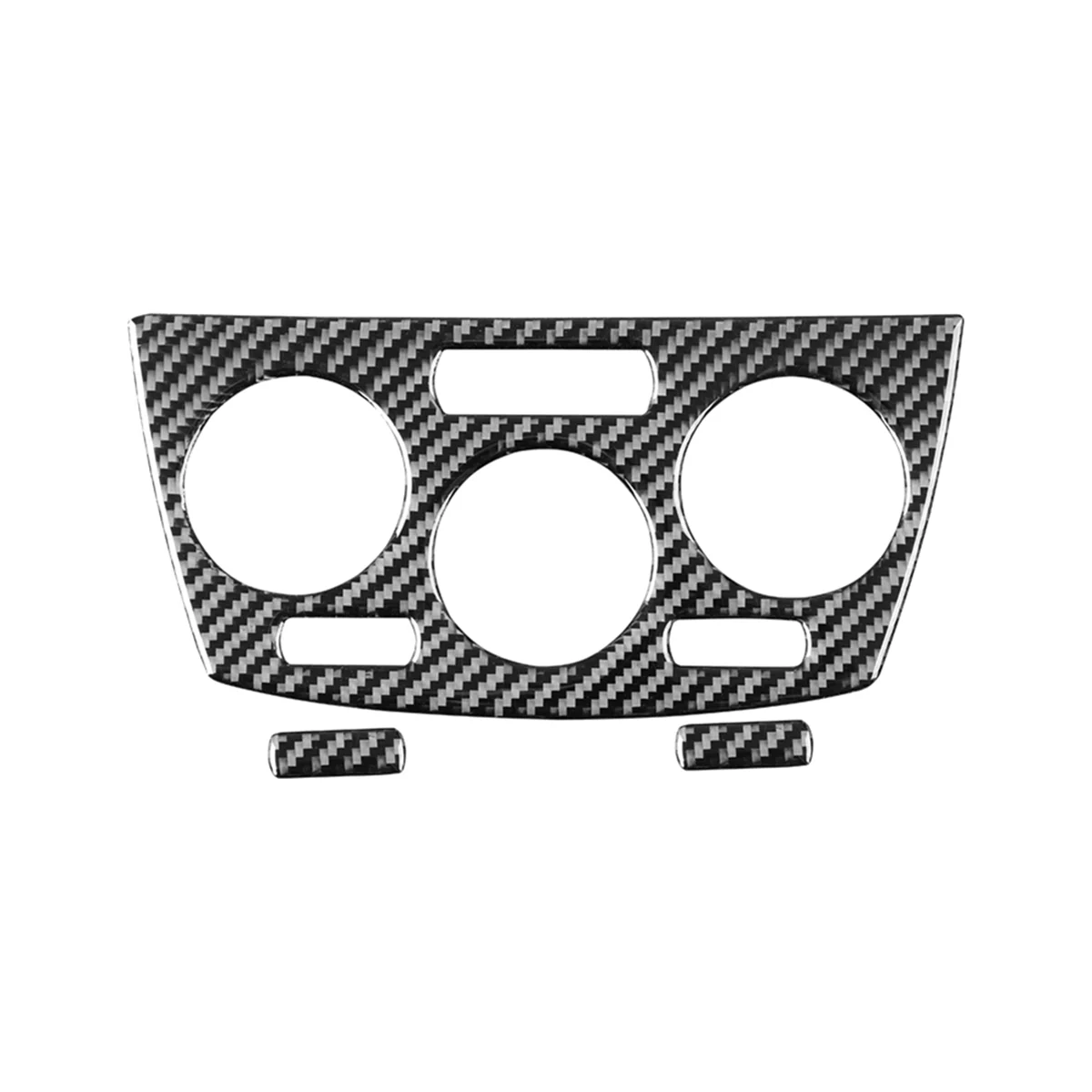 

Мягкая крышка из углеродного волокна для Subaru Forester 2009-2012, центральное управление автомобильным воздуховыпускным отверстием, декоративная наклейка, аксессуары
