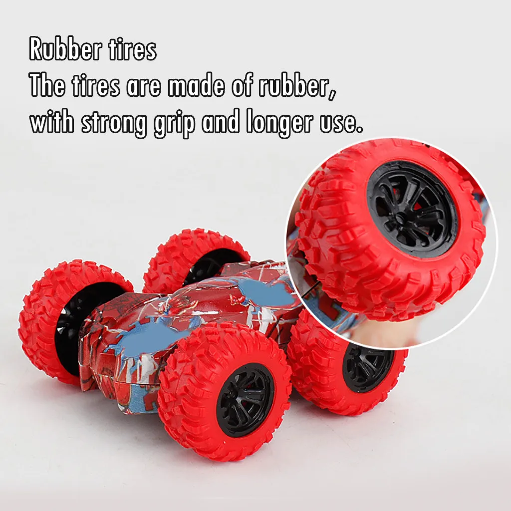 Double-sided Inertial Car 360-degree Rotating Cross-country Stunt Toy Car Model Toys Children Christmas Best Gift Juguetes