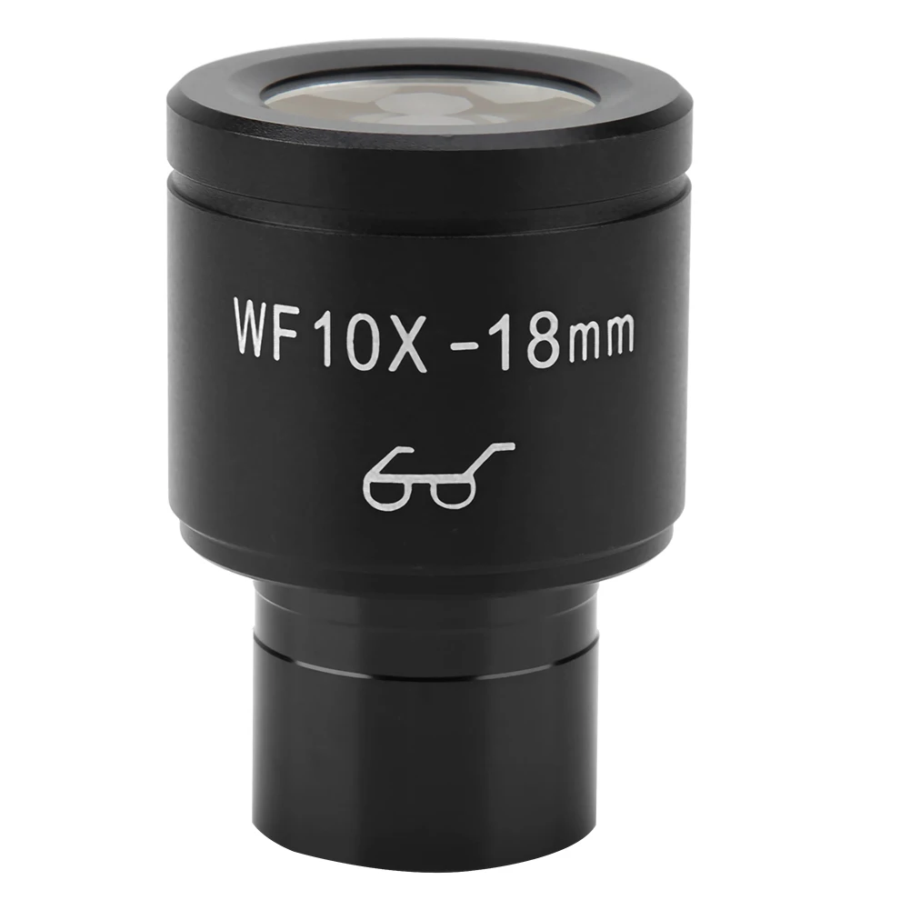 

WF10X/18 мм широкоугольный объектив окуляра биологического микроскопа с высоким углом окуляра новый