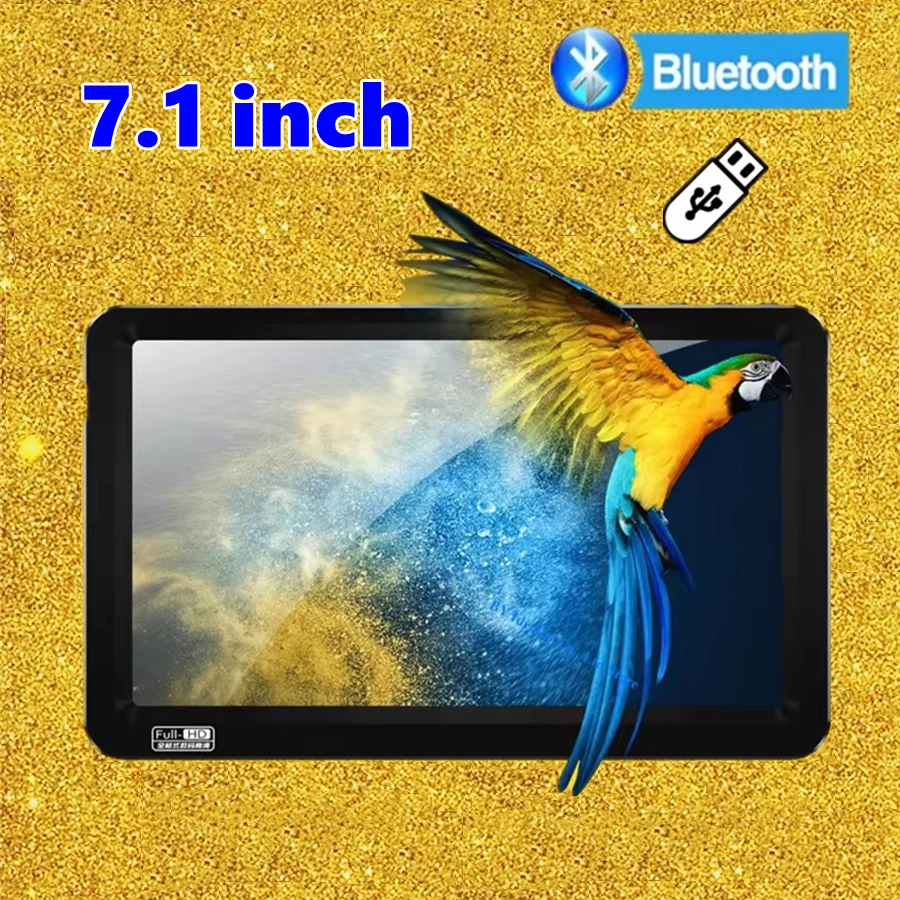 

7.1 Inch MP4 Player 64GB Touch Screen HiFi USB Type-C Bluetooth Support TF Card 6500mAh Battery Hifi Music Player with Speaker