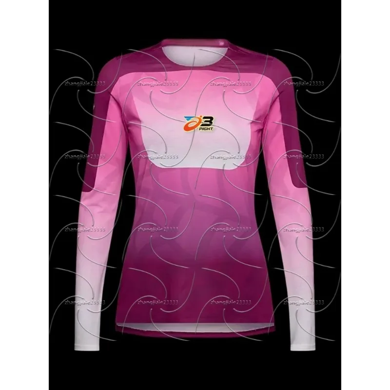 قميص نسائي جديد لعام 2026 رياضي للمنزل للدراجات النارية على الطرق الوعرة بأكمام طويلة، يسمح بمرور الهواء وسريع الجفاف #1