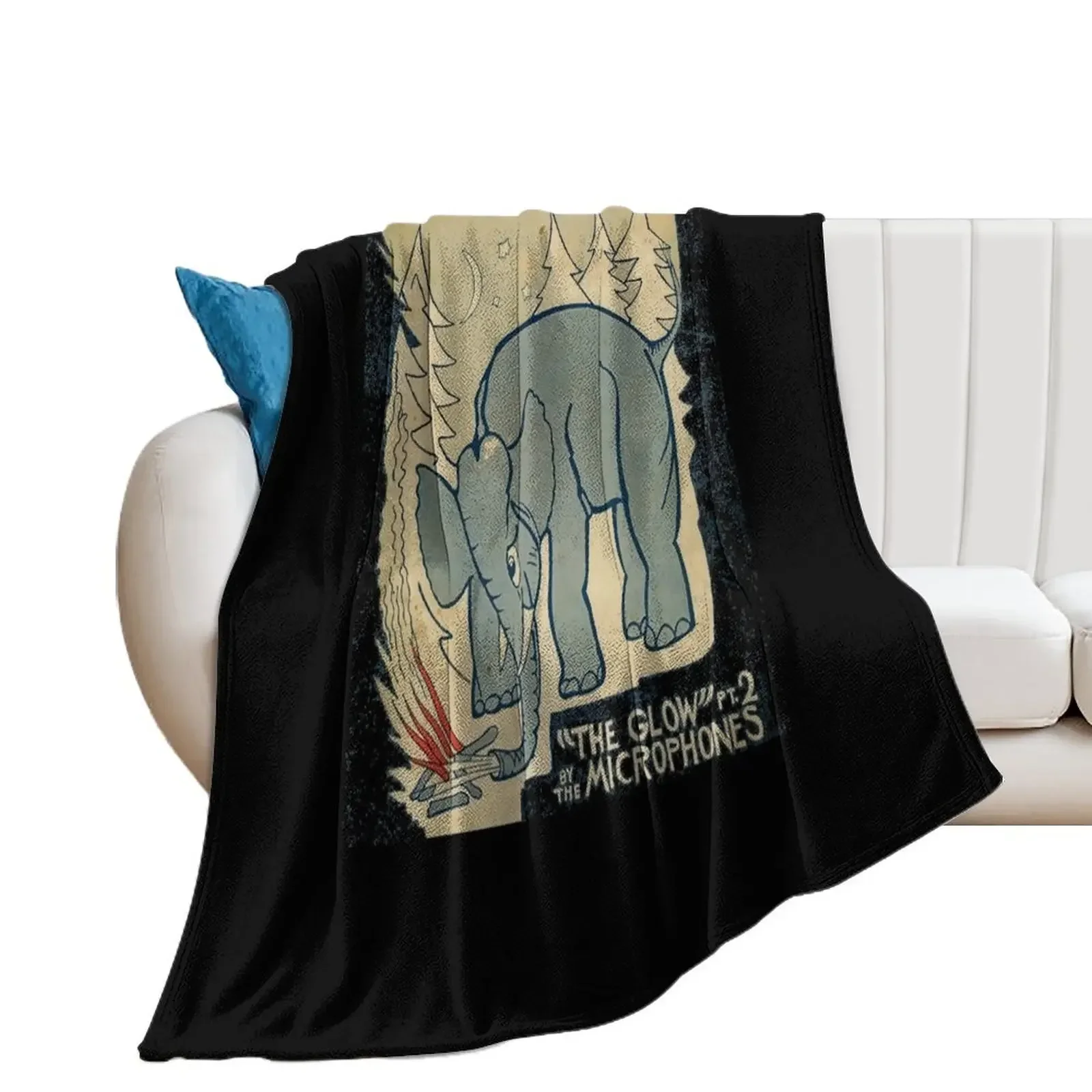 

THE MICROPHONES Classic Throw Blanket Beach Blankets For Sofas Thermal Blankets