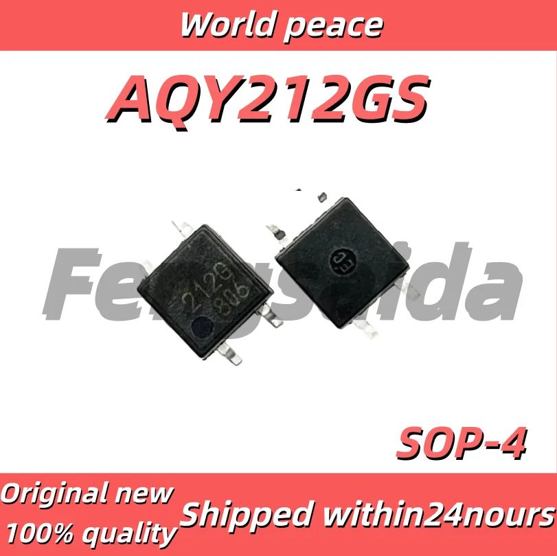 (1-10pcs)100% Brand New Original AQY212GS 212G GAQY212GS SOP-4 Solid State Relay AQY212GSX