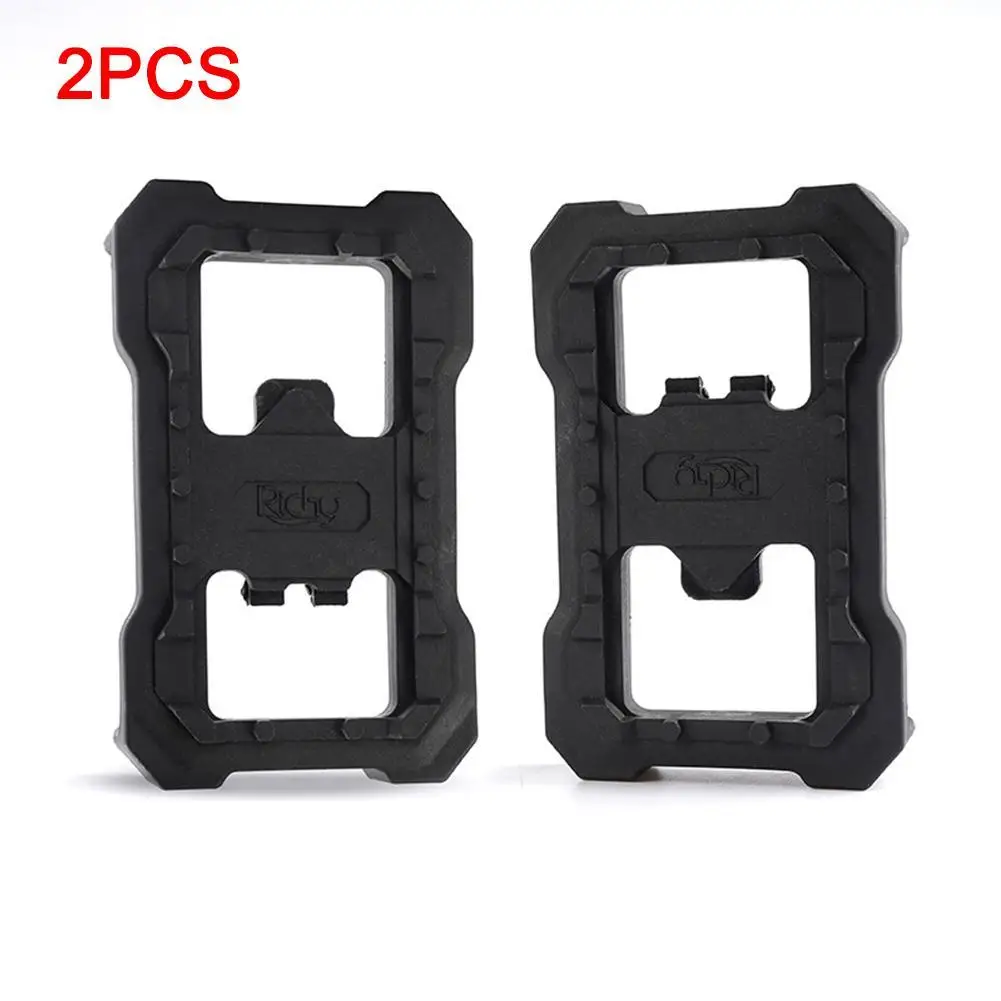 2pcs Clipless Pedal SPD Bicycle Clipless Pedal Platform Adapters For M520 M540 M8000 M9000 MTB Pedals