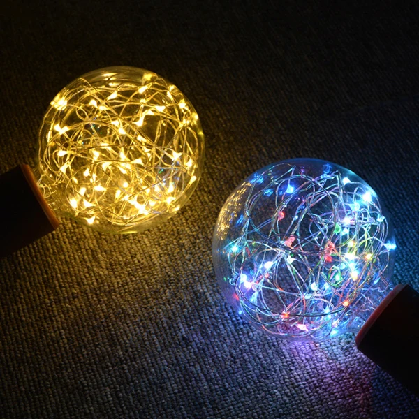 LED Fairy Light Bulb Outdoor Wedding Party Light Home Decor Garden Globe Lamp