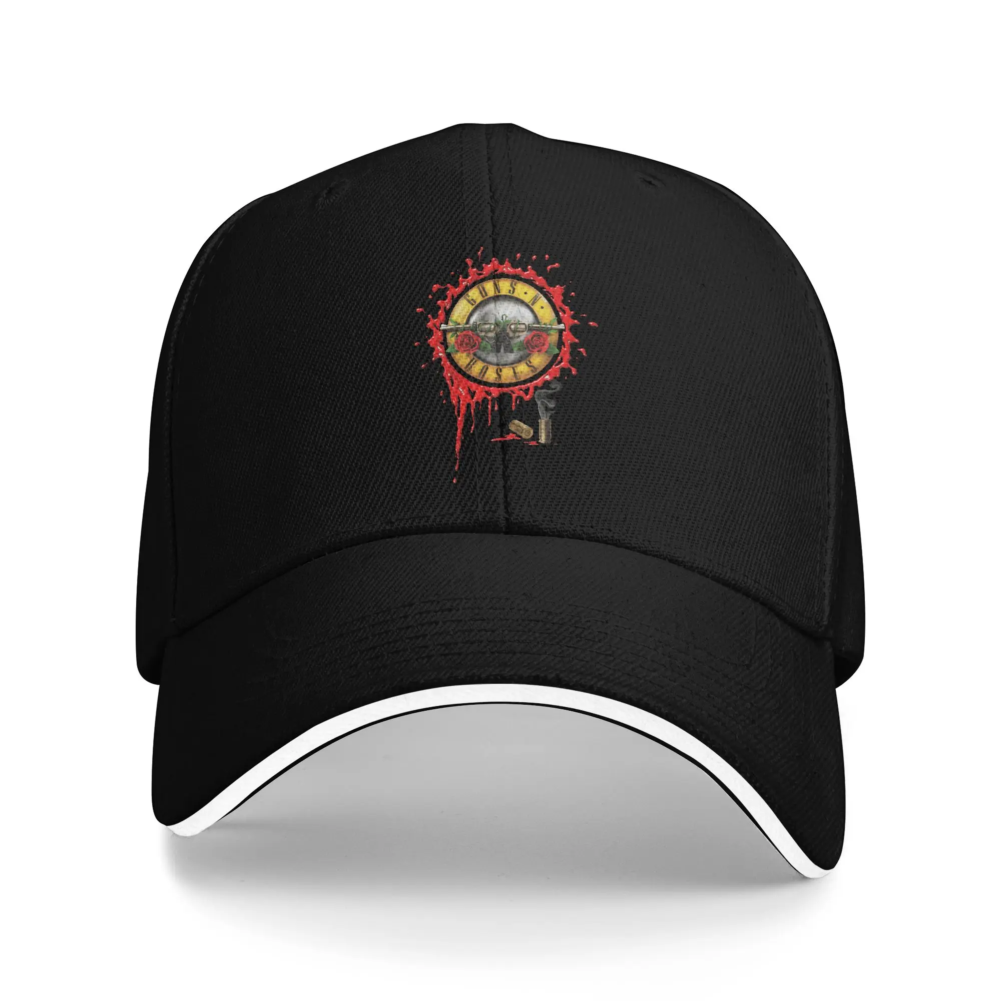 Hot Sale Guns N Roses 2 Baseball Cap  Travel Essential Beret Man  Casual Dating Beret Man