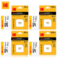 KODAK Original U3 Micro Sd Card 128GB 256GB High Speed Microsd Memory Card HK HD Video TF card for DJI Pocket Cams PC Drones