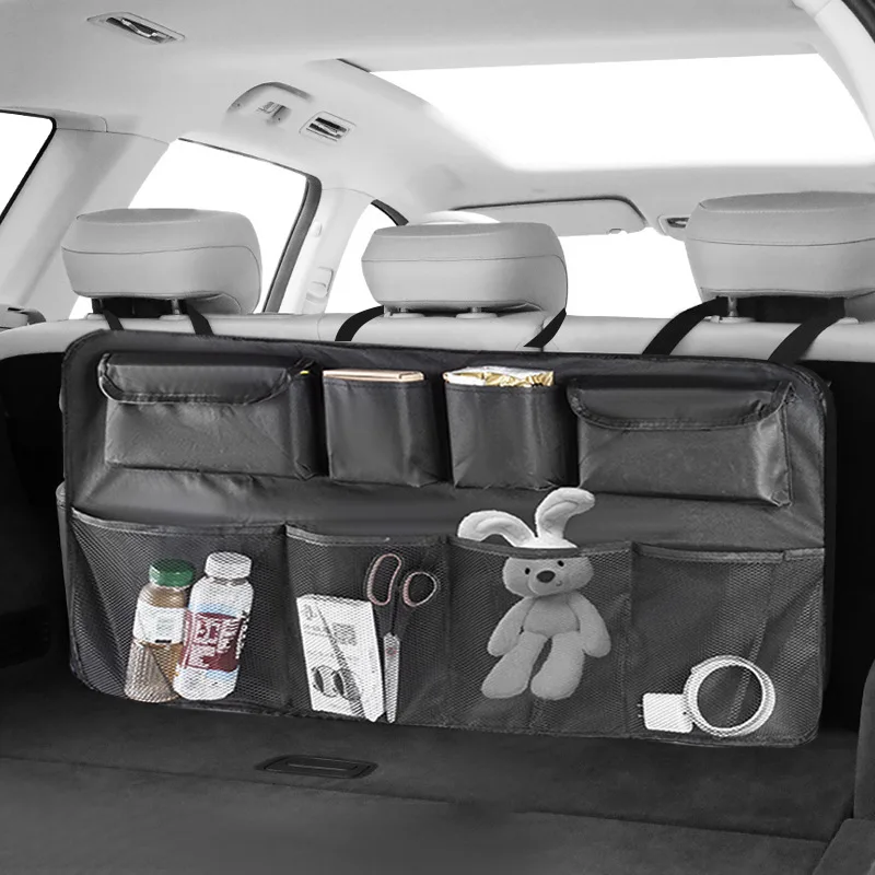 

Car Trunk Hanging Storage Bag Back Seat Universal Large Capacity Oxford Waterproof Multi-pocket Car Trunk Storage Bag Organizer