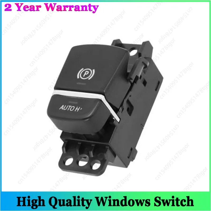 

New 61316842027 6131-6842-027 For BMW G30 G31 G32 G83 Bright Surface Electronic Handbrake Parking Brake Button Car Accessories