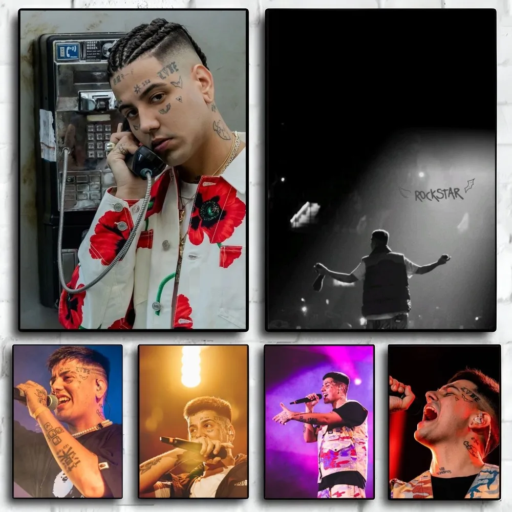 

Rapper Duki Poster Paper Print Home Living Room Bedroom Entrance Bar Restaurant Cafe Art Painting Decoration