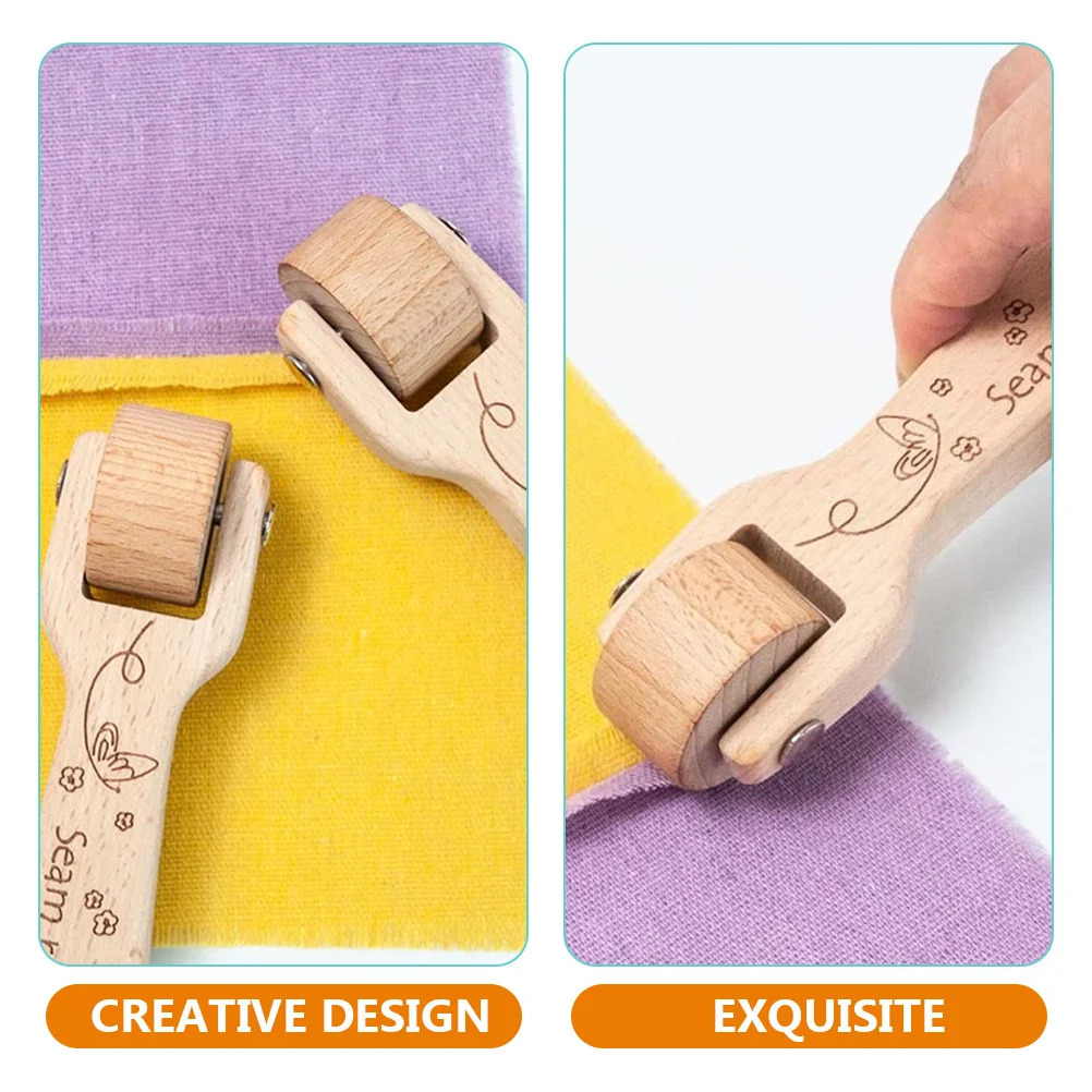 

Seam Sewing Pressing Wheel For Quilting Wallpaper Smoothing Tool Handheld Fabric Roller Portable Pressure Roller Sewing